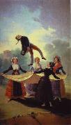 Francisco Jose de Goya The Straw Manikin oil